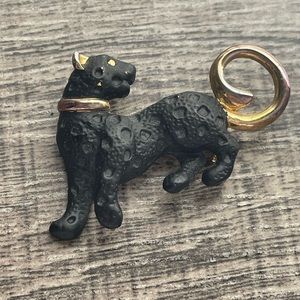 Vintage Panther Brooch